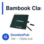Carnet effaçable personnalisable A5 avec logo - Bambook Classic Original - Miniature 3