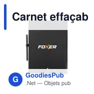 Carnet effaçable A4 personnalisable avec logo - Bambook Classic Original - Miniature 2