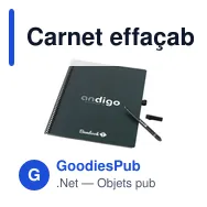 Carnet effaçable A4 personnalisable avec logo - Bambook Classic Original - Miniature 12