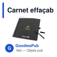 Carnet effaçable A4 personnalisable avec logo - Bambook Classic Original - Miniature 3