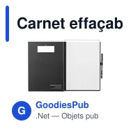 Carnet effaçable A4 personnalisable avec logo - Bambook Classic Original - Miniature 4