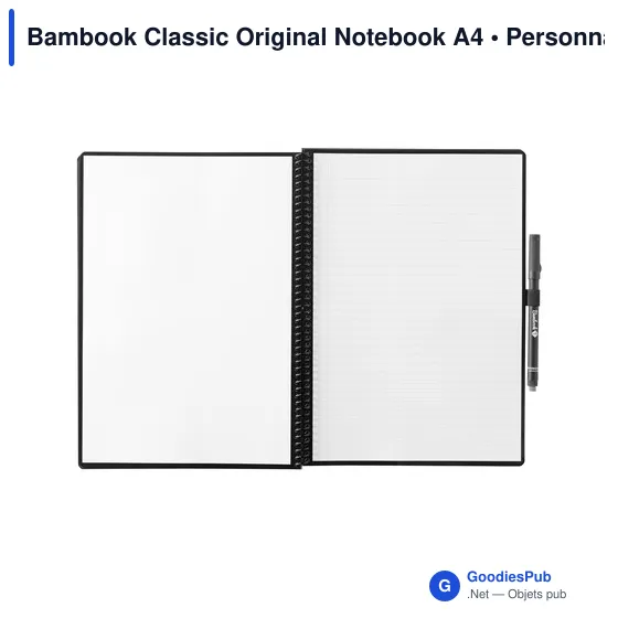 Carnet effaçable A4 personnalisable avec logo - Bambook Classic Original - Image 5