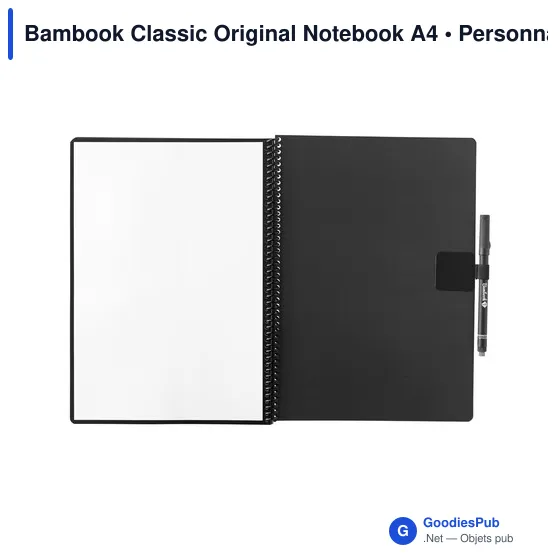 Carnet effaçable A4 personnalisable avec logo - Bambook Classic Original - Image 6