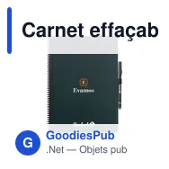 Carnet effaçable A4 personnalisable avec logo - Bambook Classic Original - Miniature 10