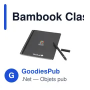 Carnet effaçable personnalisable A5 avec logo - Bambook Classic Original - Miniature 3