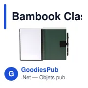Carnet effaçable personnalisable A5 avec logo - Bambook Classic Original - Miniature 6