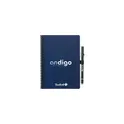 Variante bleu marine - Carnet effaçable personnalisable A5 avec logo - Bambook Classic Original