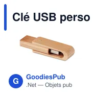 Clé USB personnalisable 16 Go avec logo pour entreprises - Miniature 1