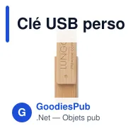 Clé USB personnalisable 16 Go avec logo pour entreprises - Miniature 2