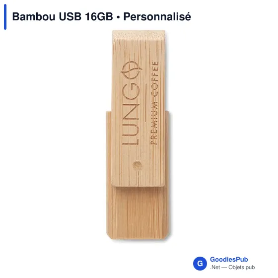 Clé USB personnalisable 16 Go avec logo pour entreprises - Image 2