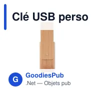Clé USB personnalisable 16 Go avec logo pour entreprises - Miniature 3