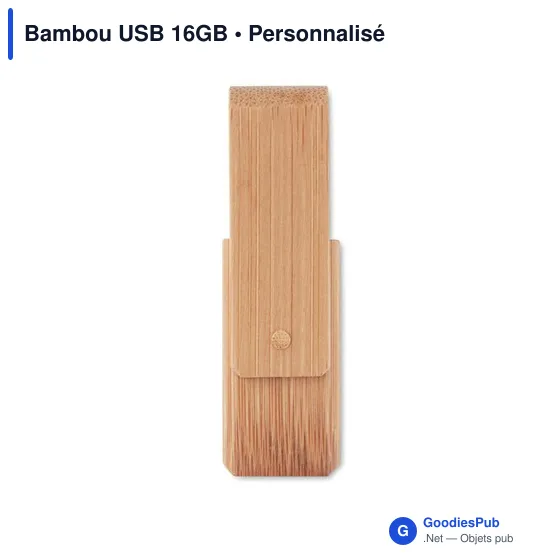 Clé USB personnalisable 16 Go avec logo pour entreprises - Image 3