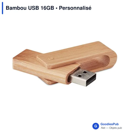 Clé USB personnalisable 16 Go avec logo pour entreprises - Image 4