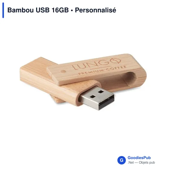 Clé USB personnalisable 16 Go avec logo pour entreprises - Image 5