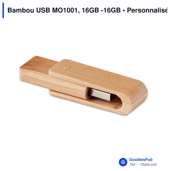 Bambou USB MO1001, 16GB -16GB - Image 1