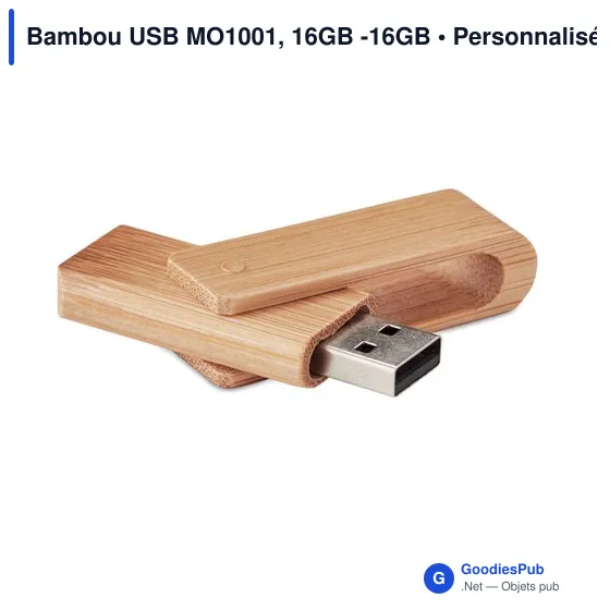 Bambou USB MO1001, 16GB -16GB - Image 4