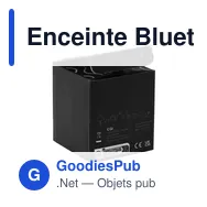 Enceinte Bluetooth personnalisable Bambox Bamboo Speaker avec logo - Miniature 3