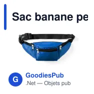 Sac banane personnalisable avec logo - Banane Crown - Miniature 7