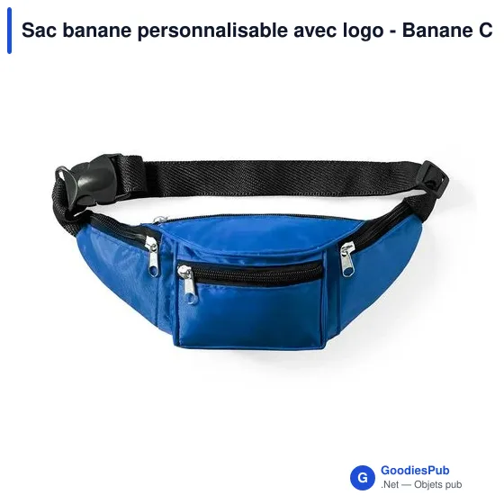 Sac banane personnalisable avec logo - Banane Crown - Image 7