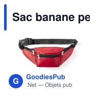 Sac banane personnalisable avec logo - Banane Crown - Miniature 8