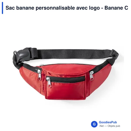 Sac banane personnalisable avec logo - Banane Crown - Image 8