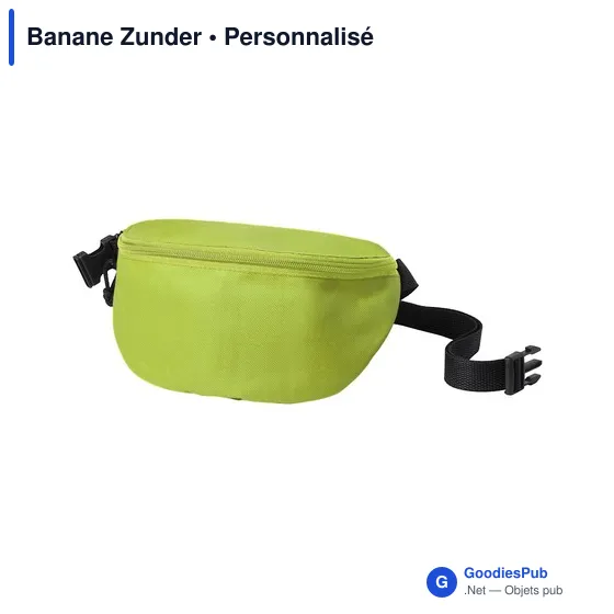 Sac banane personnalisable Zunder avec logo pour vos événements - Image 11