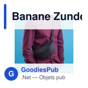 Sac banane personnalisable Zunder avec logo pour vos événements - Miniature 3