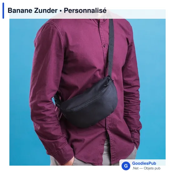 Sac banane personnalisable Zunder avec logo pour vos événements - Image 8