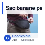 Sac banane personnalisable Zunder avec logo pour vos événements - Miniature 9