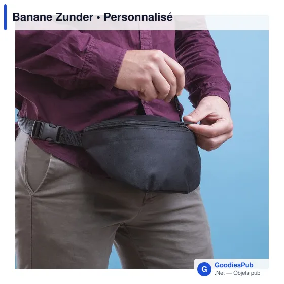 Sac banane personnalisable Zunder avec logo pour vos événements - Image 9