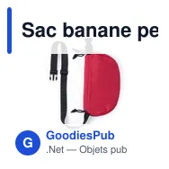Sac banane personnalisable Zunder avec logo pour vos événements - Miniature 10