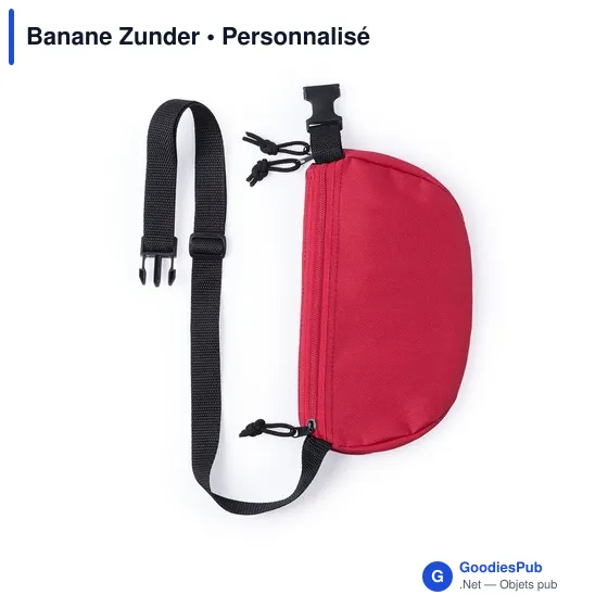 Sac banane personnalisable Zunder avec logo pour vos événements - Image 10