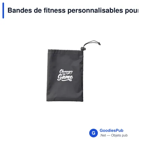 Bandes de fitness personnalisables pour un entraînement efficace - Bandaavec logo