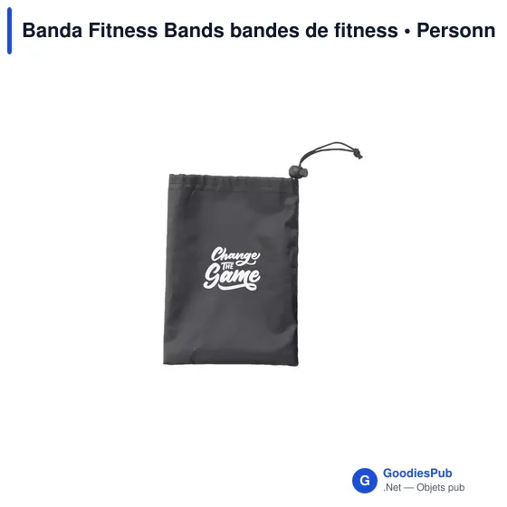 Bandes de fitness personnalisables pour un entraînement efficace - Bandaavec logo - Image 1