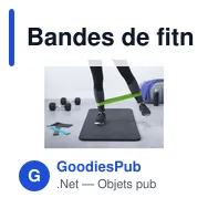 Bandes de fitness personnalisables pour un entraînement efficace - Bandaavec logo - Miniature 4