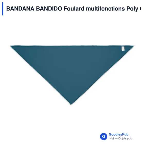 BANDANA BANDIDO Foulard multifonctions Poly Cot - Image 2