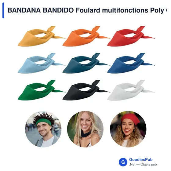 BANDANA BANDIDO Foulard multifonctions Poly Cot - Image 5