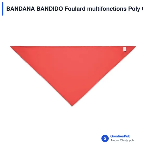 BANDANA BANDIDO Foulard multifonctions Poly Cot - Image 6