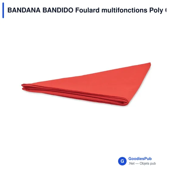 BANDANA BANDIDO Foulard multifonctions Poly Cot - Image 8