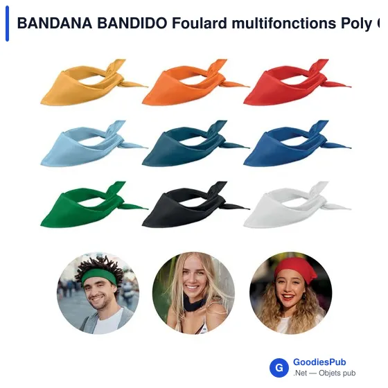 BANDANA BANDIDO Foulard multifonctions Poly Cot - Image 9