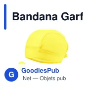 Bandana Garfy - Miniature 6