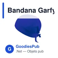 Bandana Garfy - Miniature 9