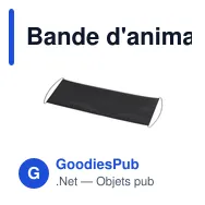 Bande d'animation personnalisable pour événements - Bande Animación Oeavec logo - Miniature 1