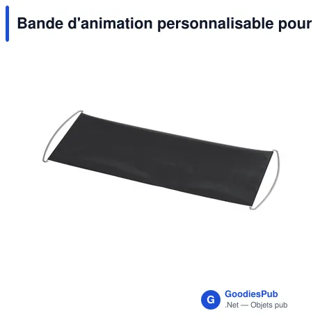 Bande d'animation personnalisable pour événements - Bande Animación Oeavec logo