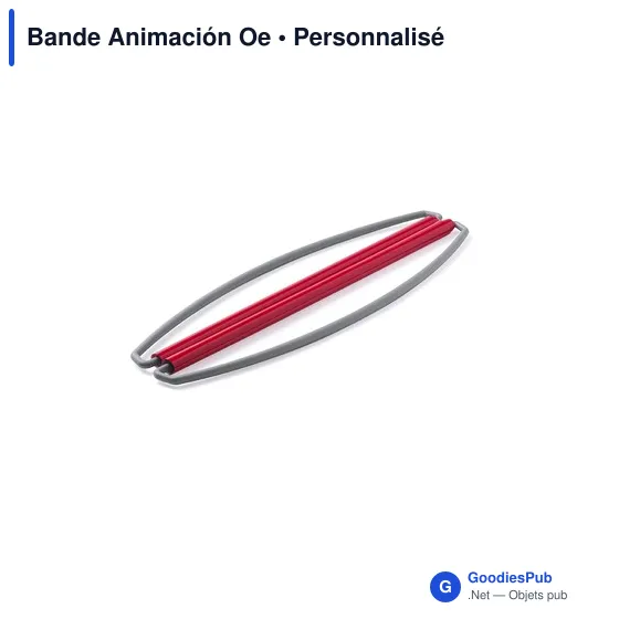 Bande d'animation personnalisable pour événements - Bande Animación Oeavec logo - Image 3
