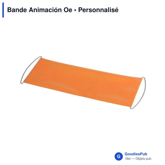 Bande d'animation personnalisable pour événements - Bande Animación Oeavec logo - Image 4