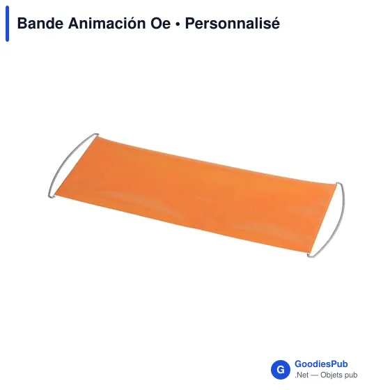 Bande d'animation personnalisable pour événements - Bande Animación Oeavec logo - Image 5