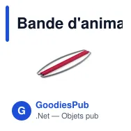 Bande d'animation personnalisable pour événements - Bande Animación Oeavec logo - Miniature 6