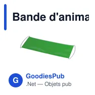Bande d'animation personnalisable pour événements - Bande Animación Oeavec logo - Miniature 7