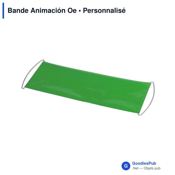 Bande d'animation personnalisable pour événements - Bande Animación Oeavec logo - Image 7